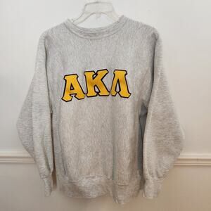 VTG Phi Kappa Lambda Champion Reverse Weave Sweatshirt XL Fraternity College USA